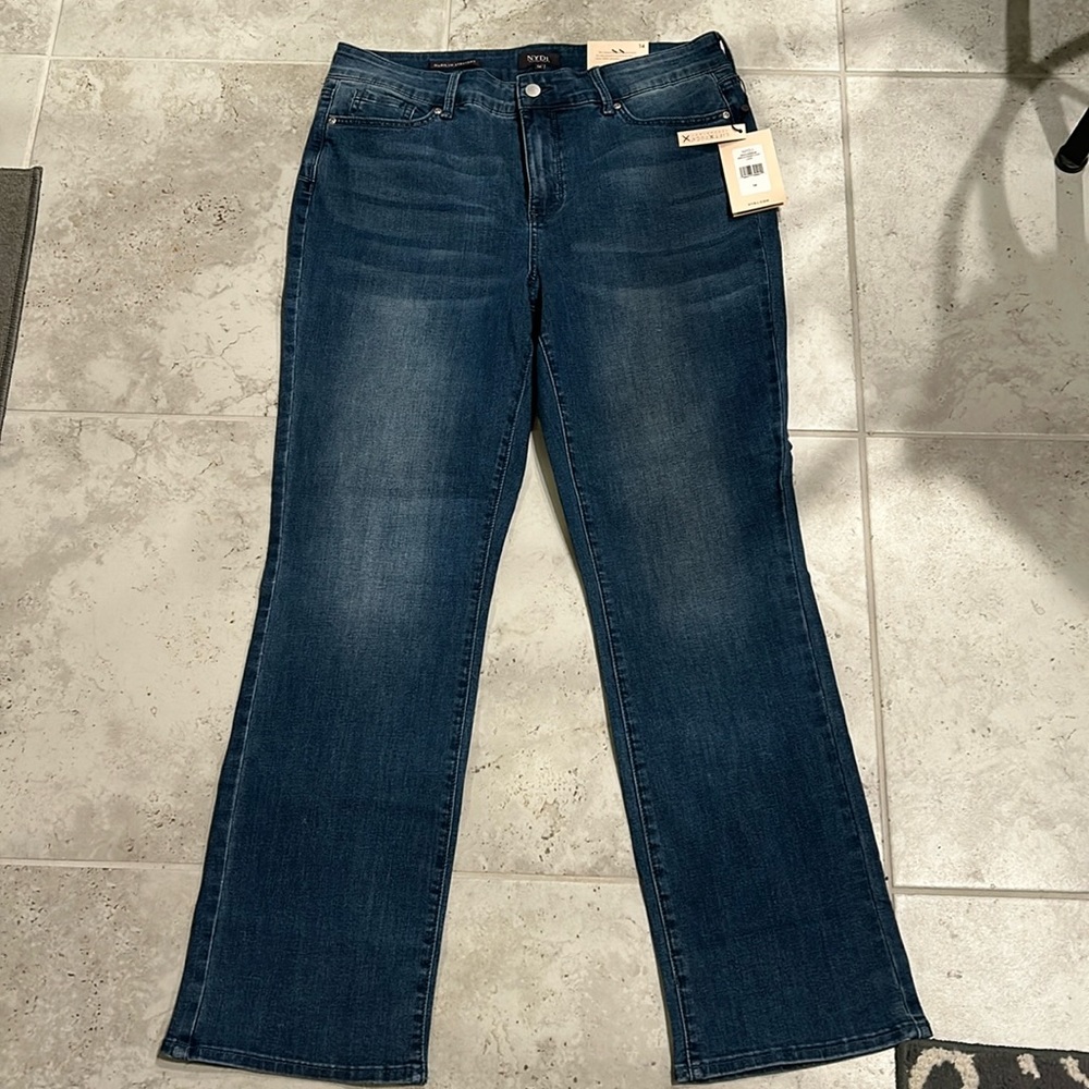 NWT Nydj Denim Jeans Medium Wash